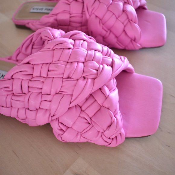 Steve Madden Marina Braided Square Toe Sandals - Picture 8 of 14